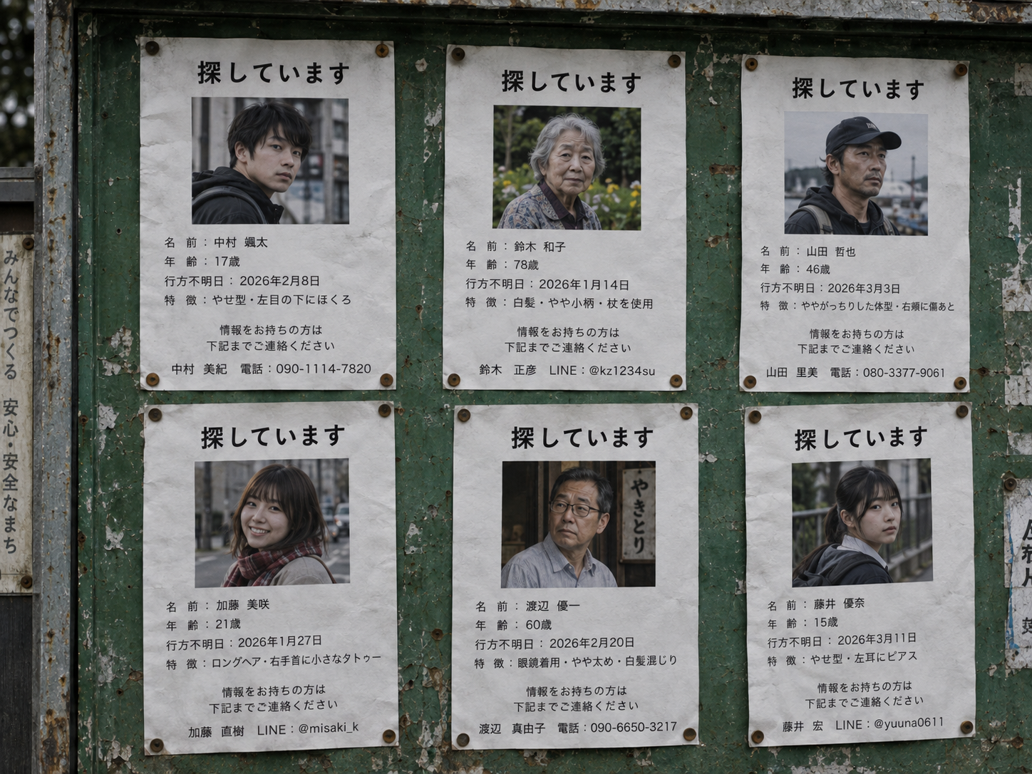 行方不明者情報 掲示板