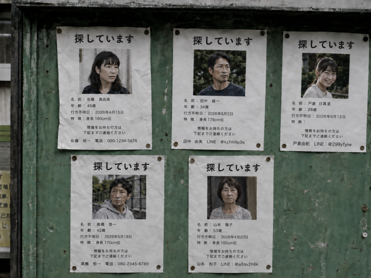 行方不明者情報 掲示板